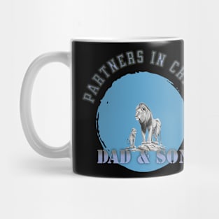 Partners In Crime Dad & Son Mug